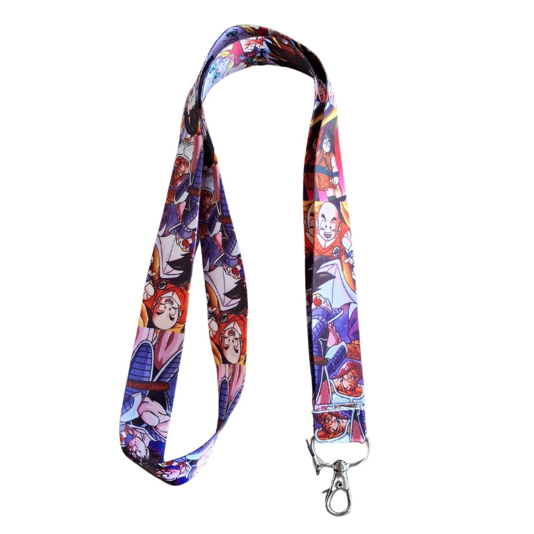 Japan Anime Dragonball Neck Strap Lanyard Purple Fabric One Size Unisex