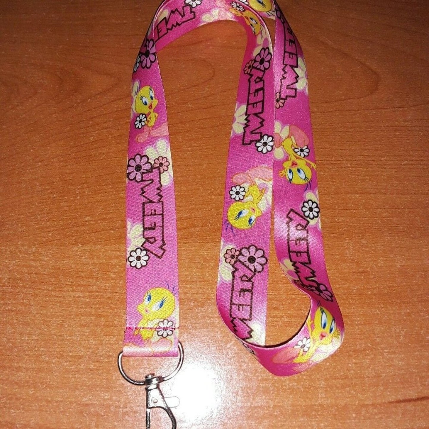 The Looney Tunes Tweety The Bird Pink Lanyard