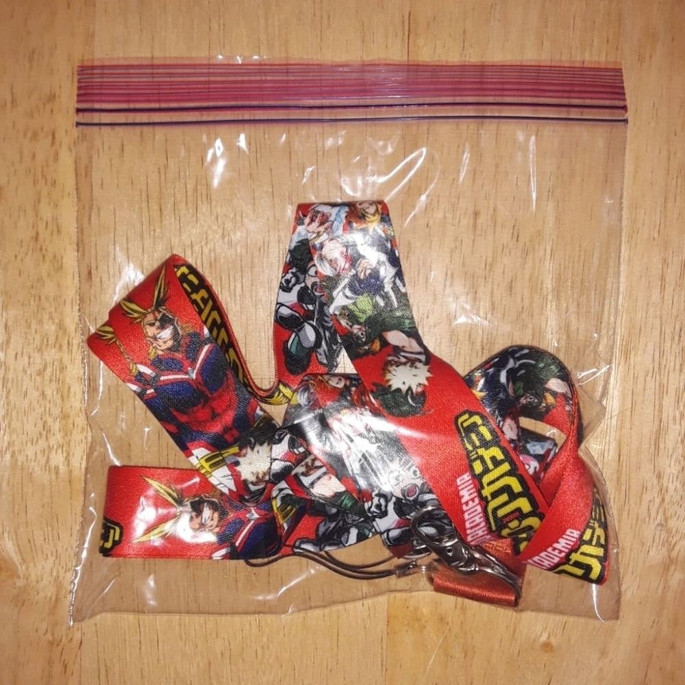 Best Japan Anime My Hero Academia Red Lanyard