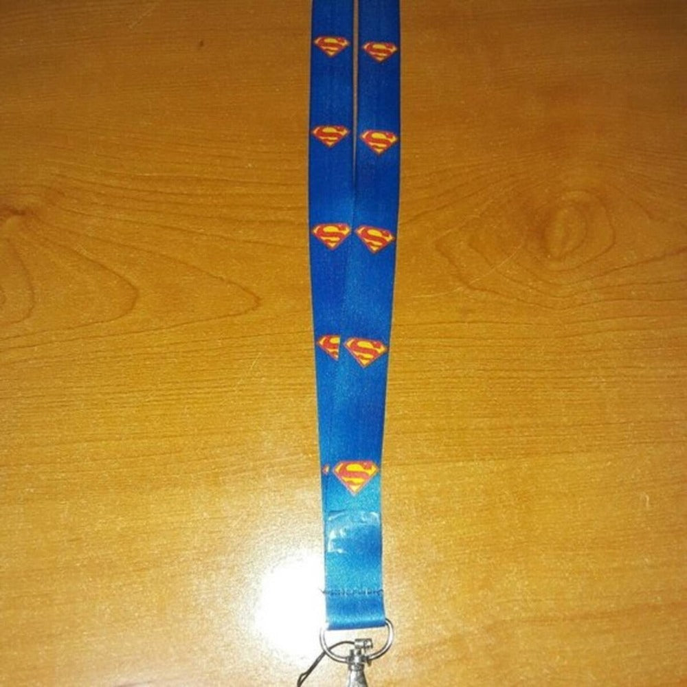 DC Comics One Size Blue Superman Lanyard & Clip