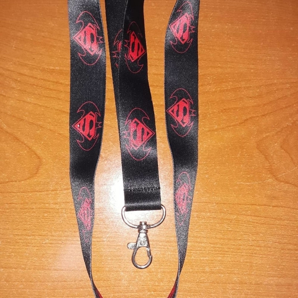 DC Comics Red One Size Batman V Superman Lanyard