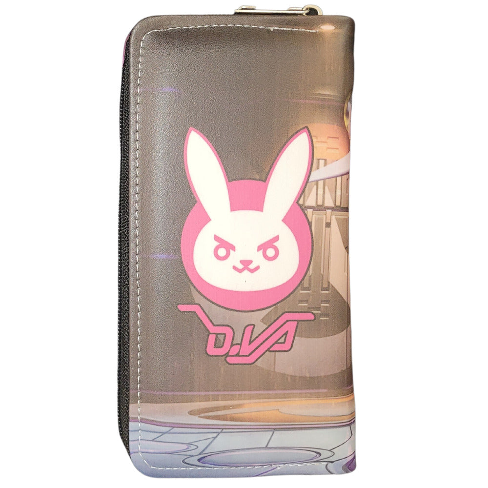 Blizzard Entertainment Video Games Overwatch Dva One Size Rectangular Wallet
