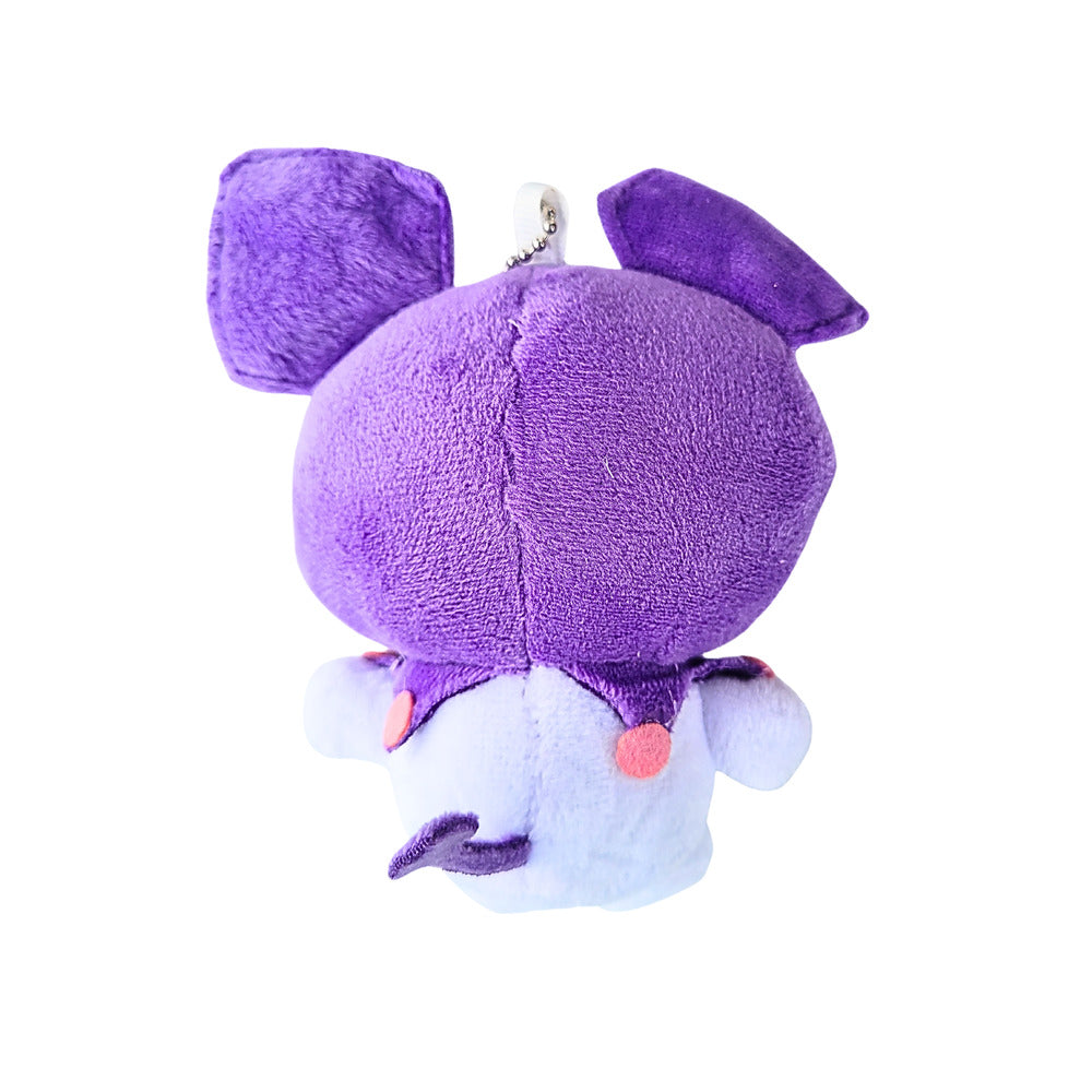 Best Classics Japan Anime Female Hello Kitty Kuromi Purple Plush 14 Cm
