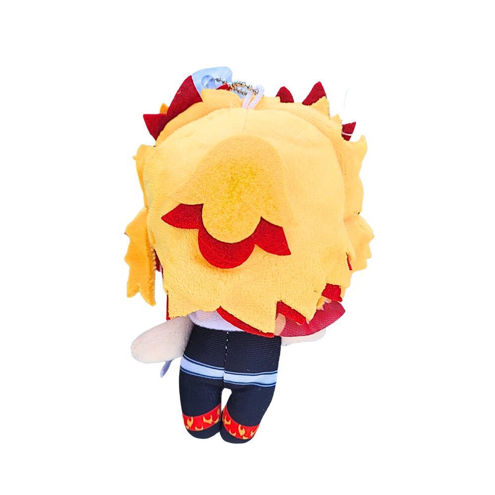 Japan Anime Demon Slayer Kimetsu No Yaiba Kyojuro Rengoku Car Plush 14 Cm