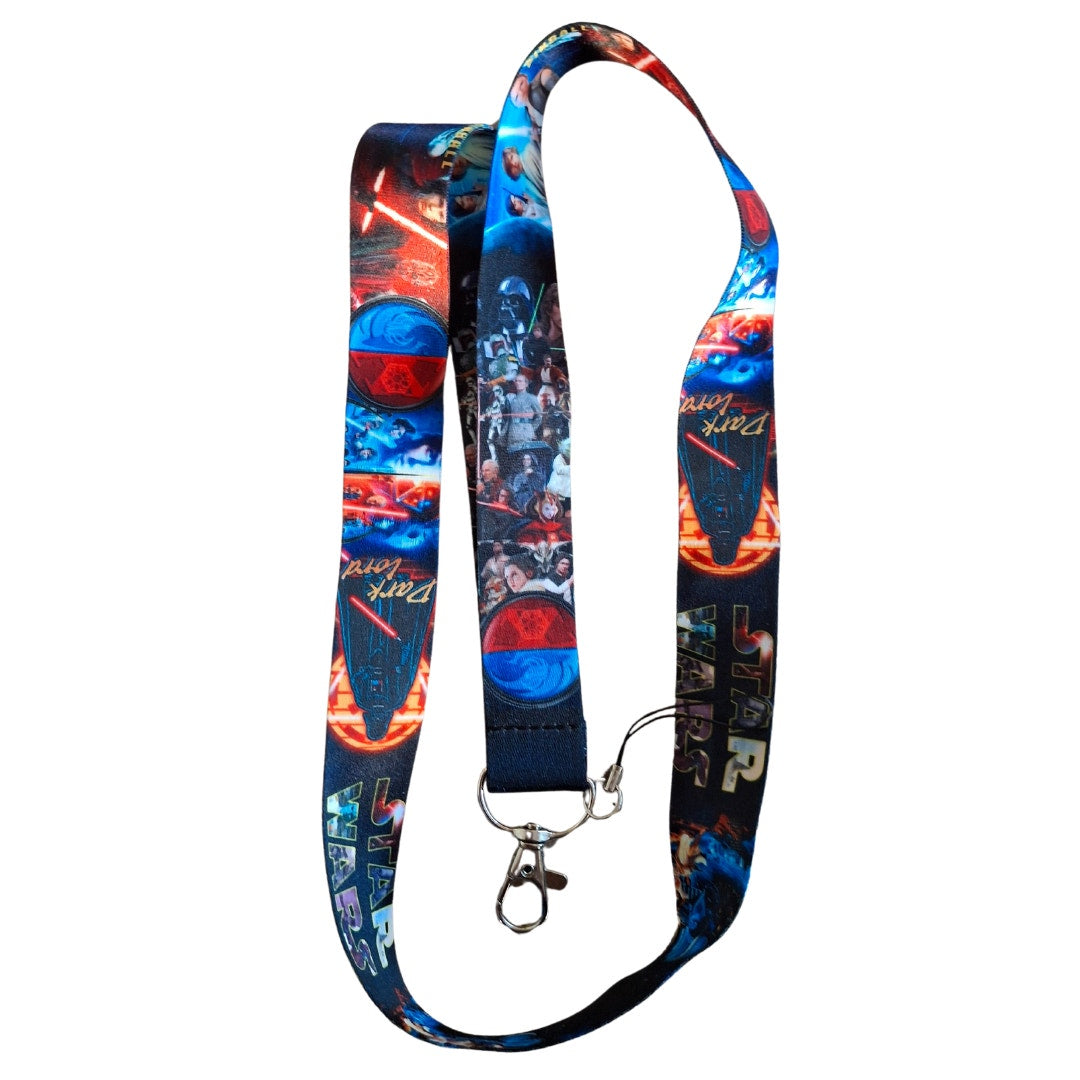 Top Movies All Time Star Wars classic characters Lanyard Fabric One Size Unisex