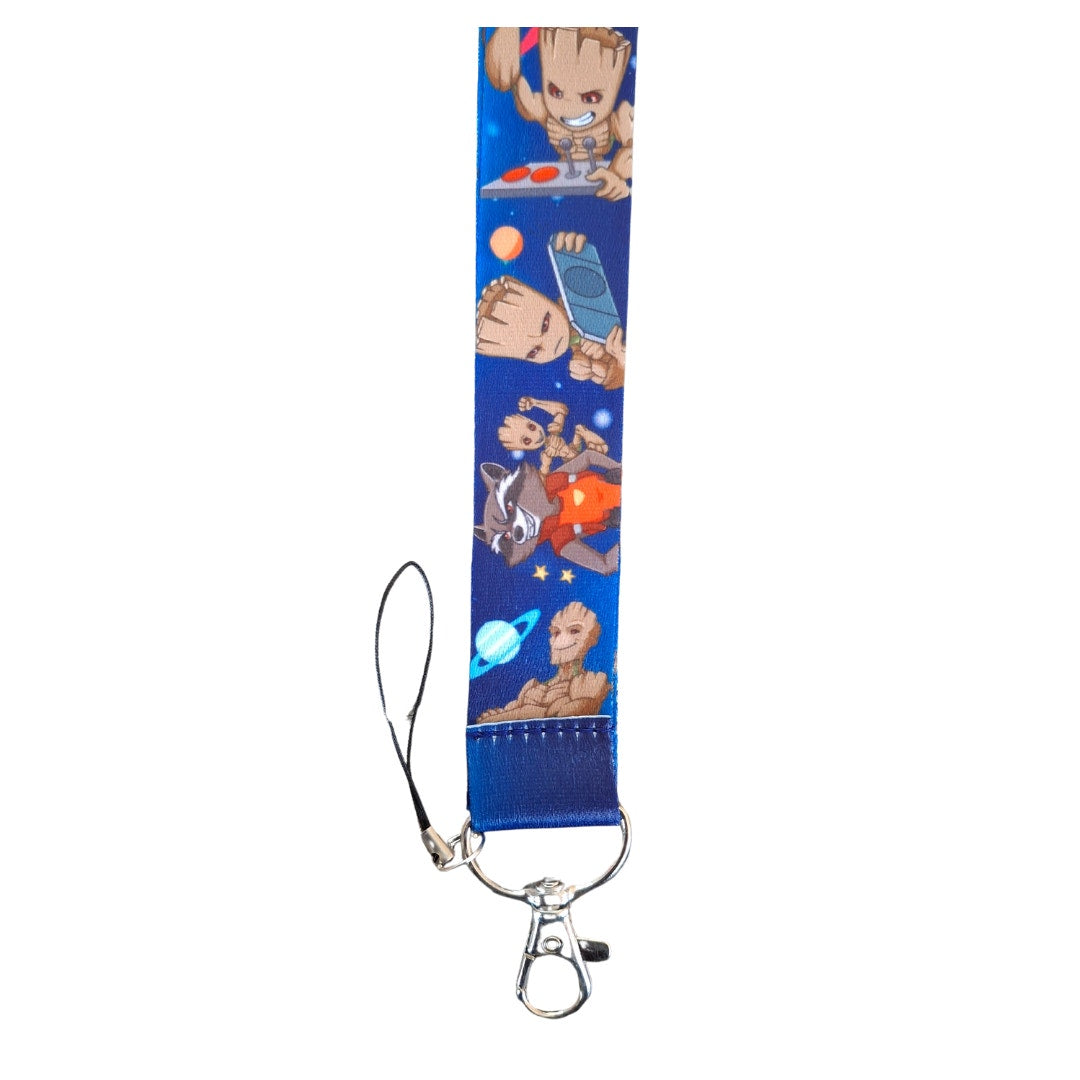 Marvel Universe Guardians of The Galaxy Groot Neck Strap Lanyard One Size Unisex