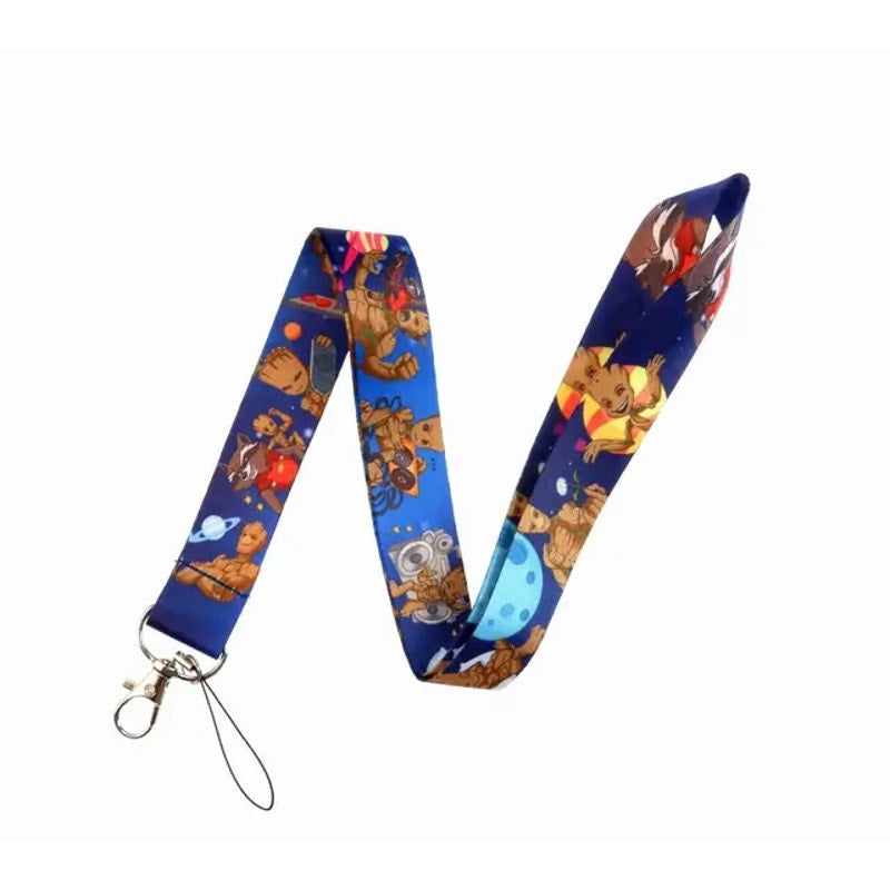 Marvel Universe Guardians of The Galaxy Groot Neck Strap Lanyard One Size Unisex
