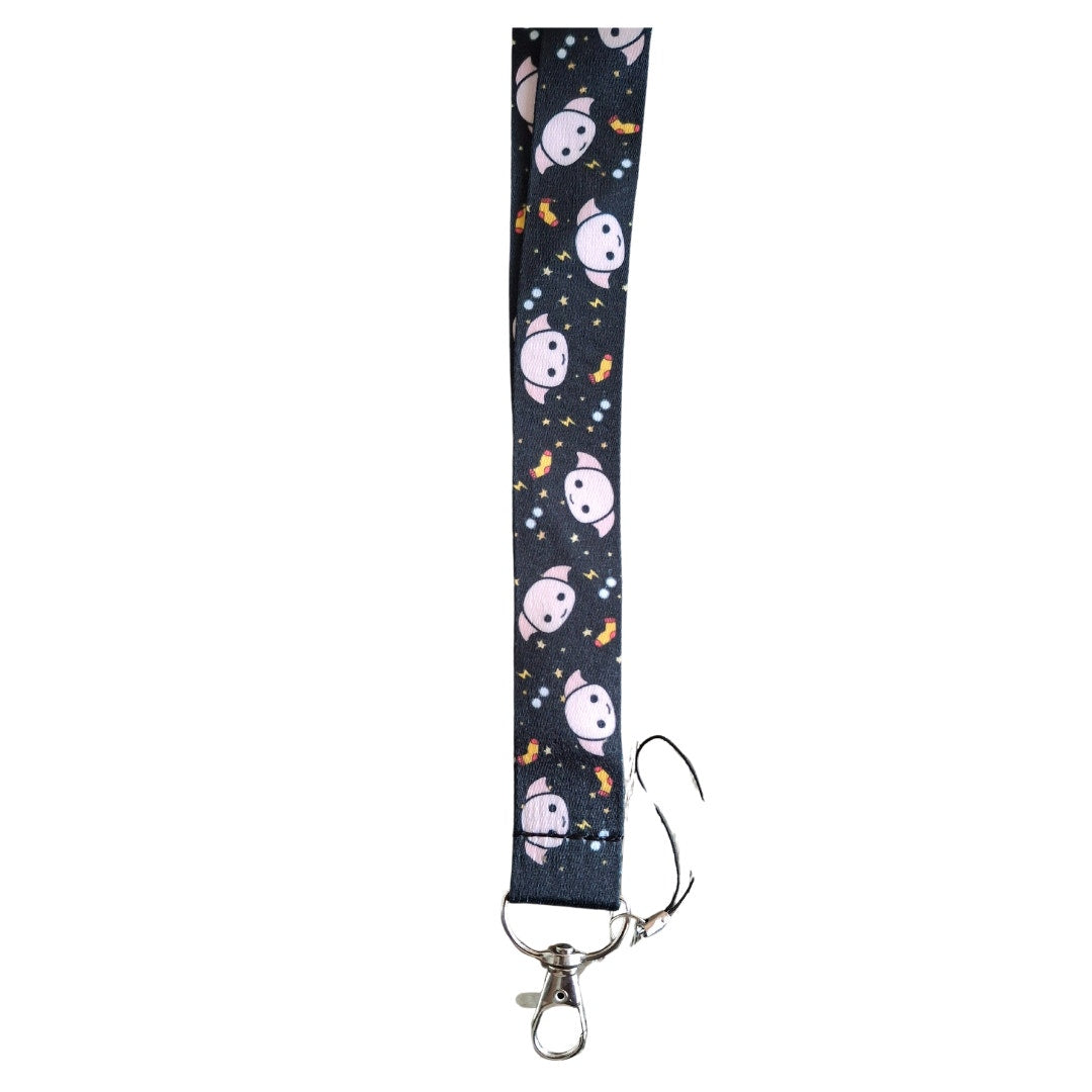 Universal Studios Florida Harry Potter Dobby Fabric One Size Lanyard Unisex