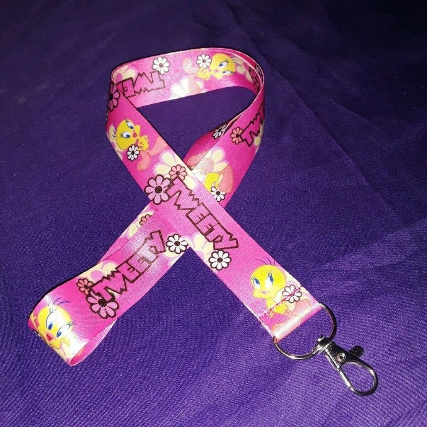 The Looney Tunes Tweety The Bird Pink Lanyard