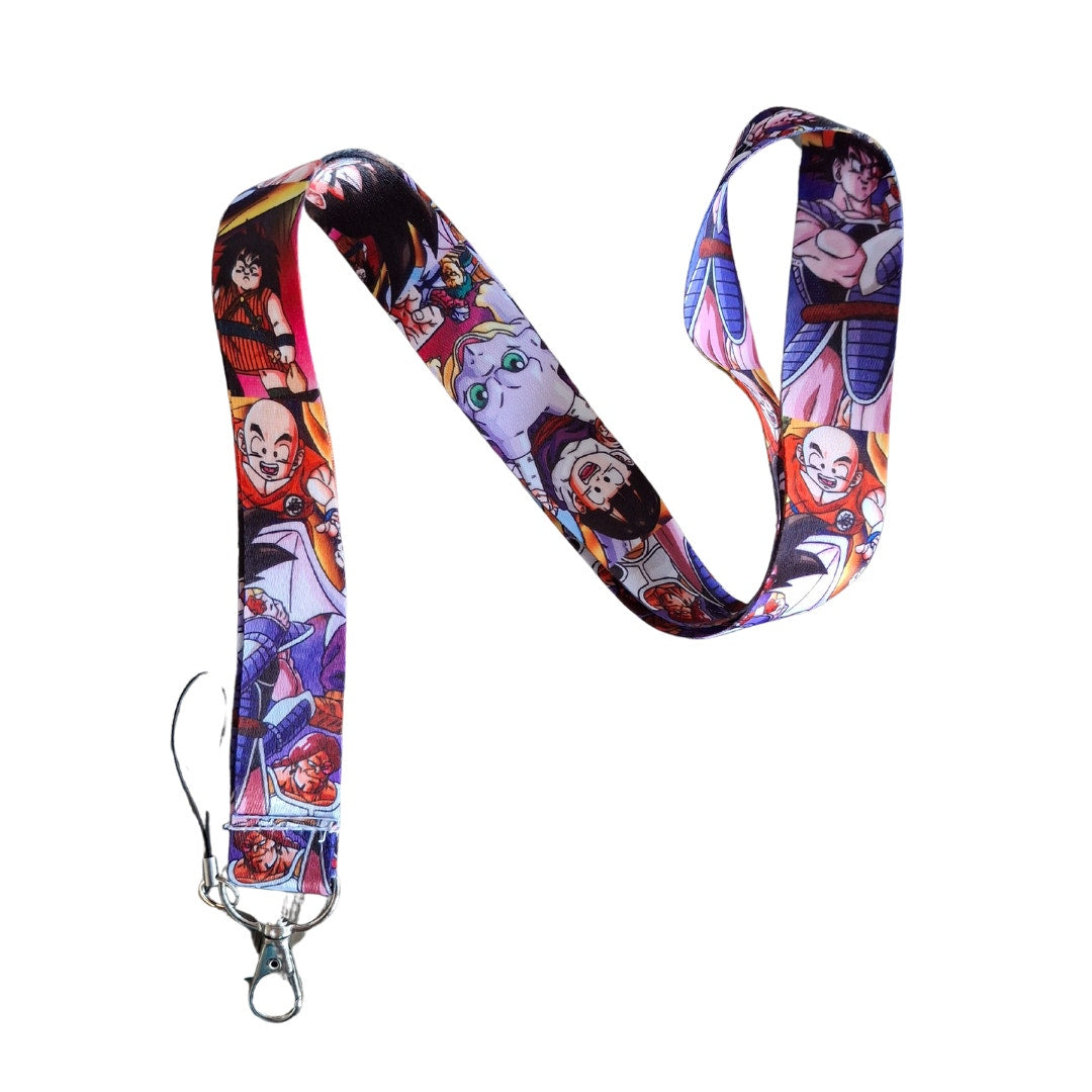 Japan Anime Dragonball Neck Strap Lanyard Purple Fabric One Size Unisex