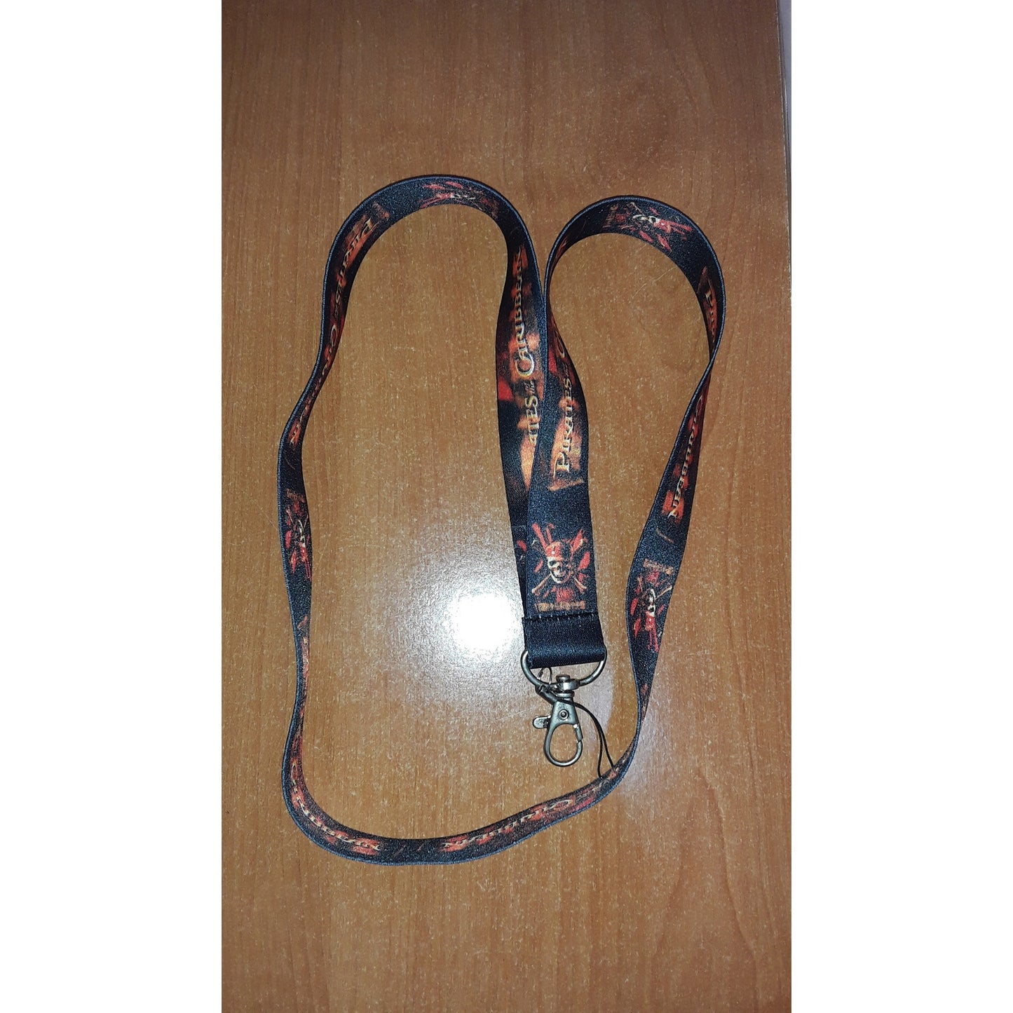 Best Classic Pirates of the Caribbean Jack Sparrow Lanyard With Holder Clip