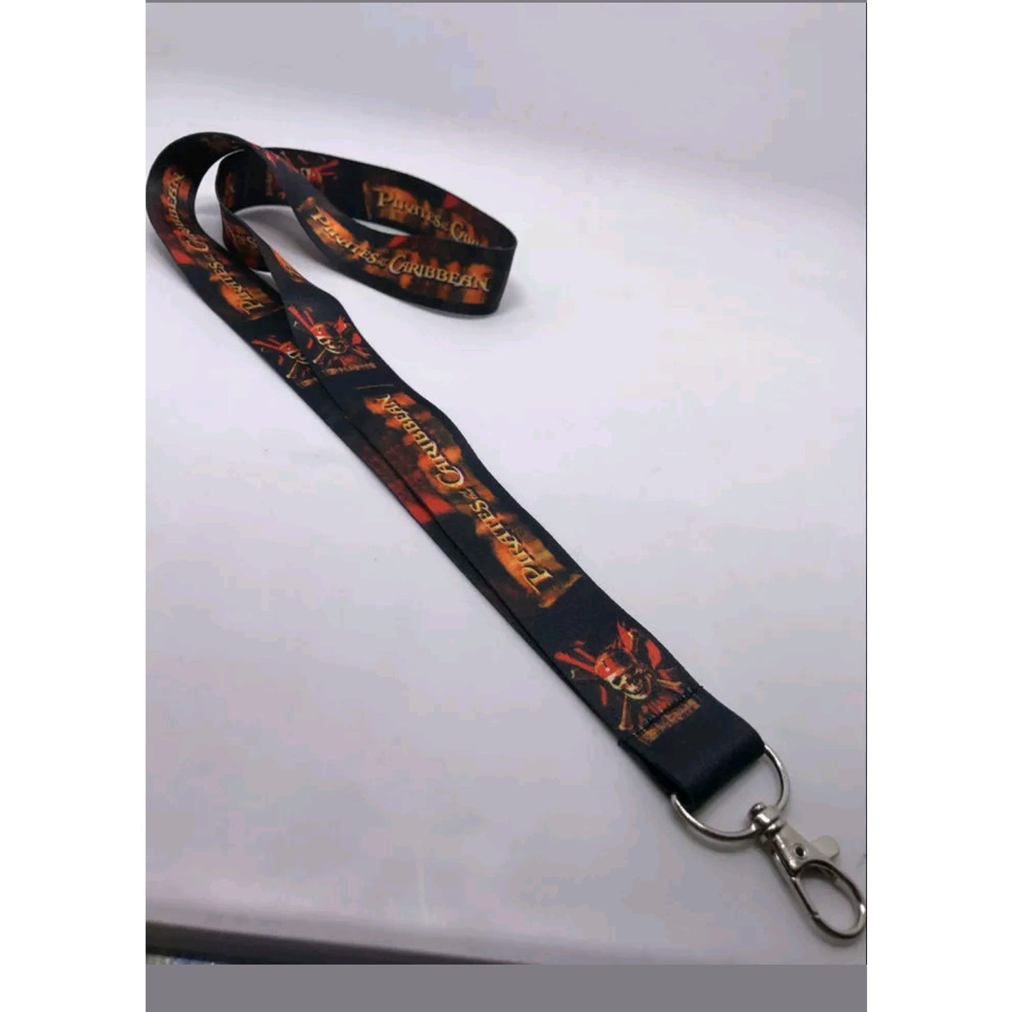 Best Classic Pirates of the Caribbean Jack Sparrow Lanyard With Holder Clip