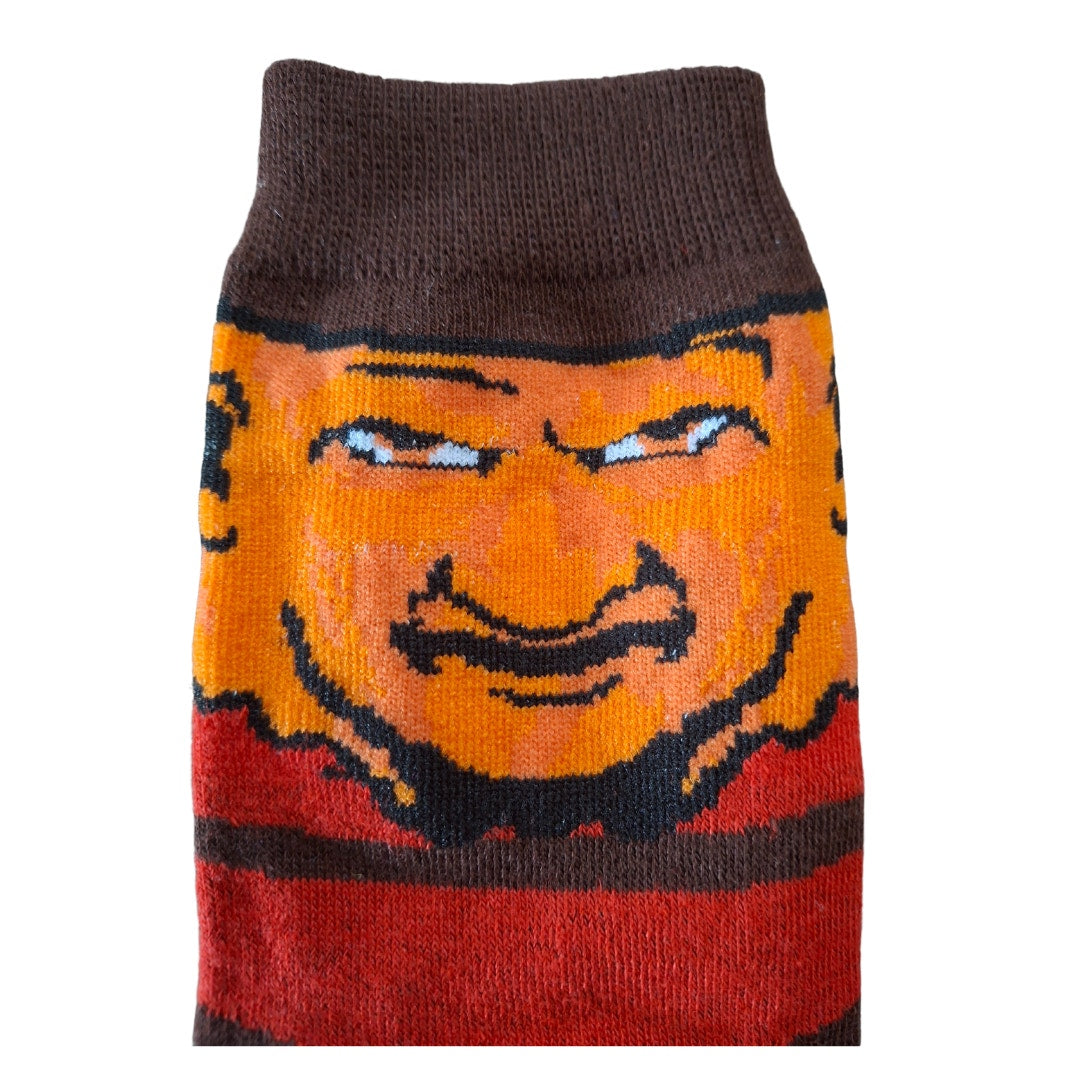 Popular Horror Movies Freddy Krueger Size 6/5-11 (Fabric Sock Unisex)