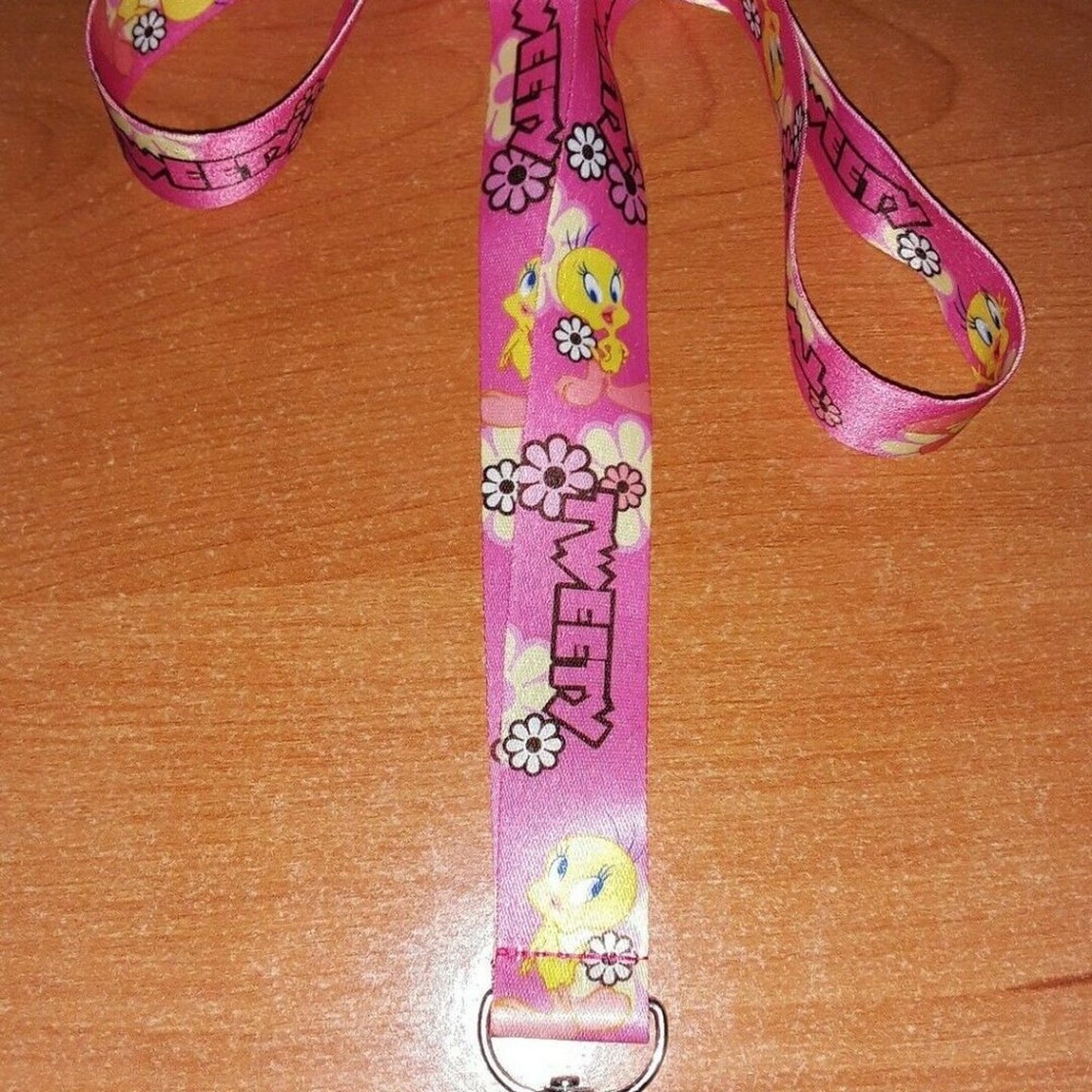 The Looney Tunes Tweety The Bird Pink Lanyard