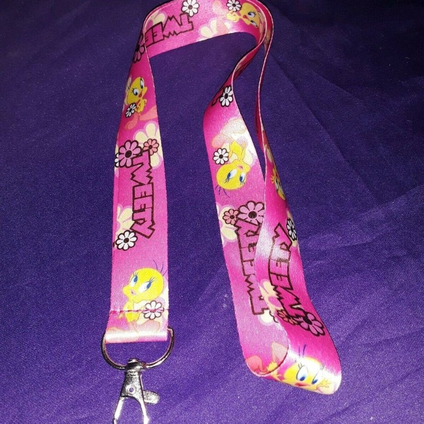 The Looney Tunes Tweety The Bird Pink Lanyard
