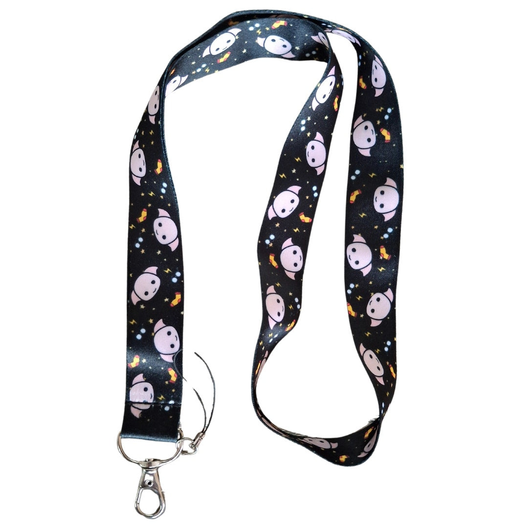 Universal Studios Florida Harry Potter Dobby Fabric One Size Lanyard Unisex