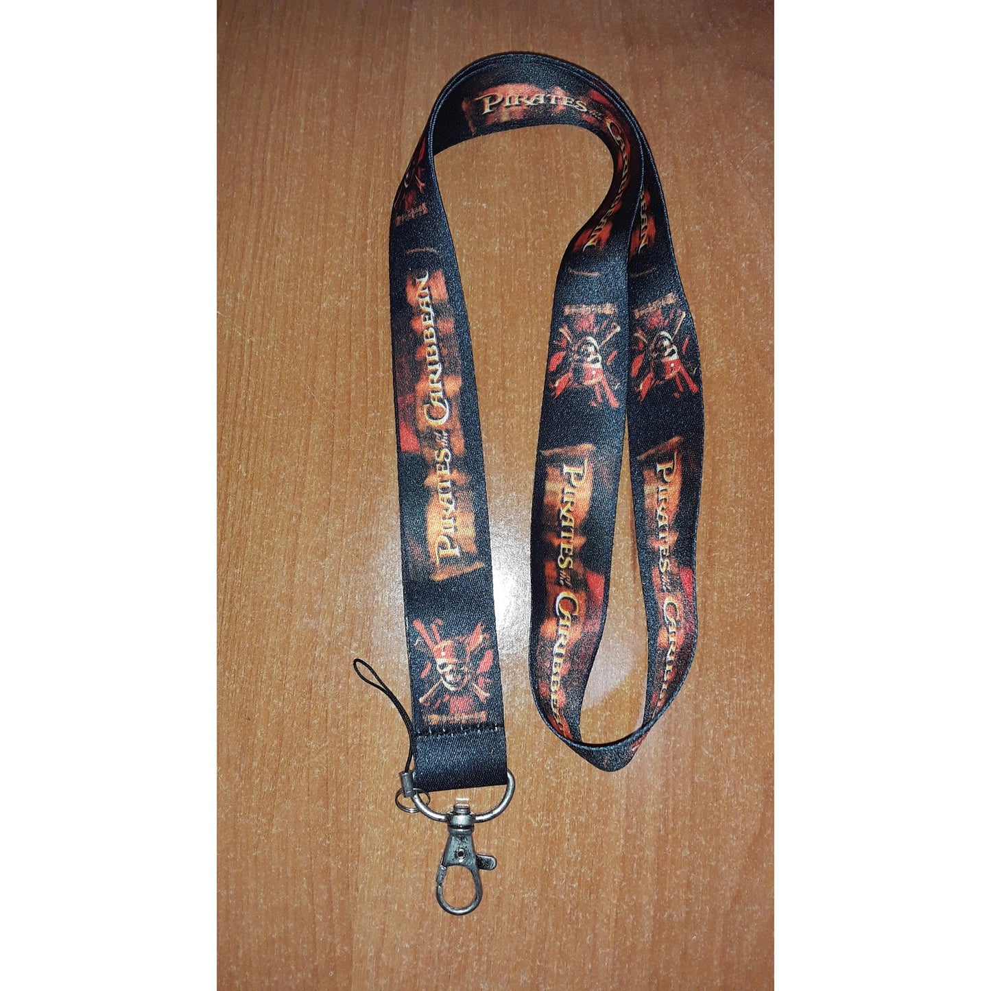 Best Classic Pirates of the Caribbean Jack Sparrow Lanyard With Holder Clip