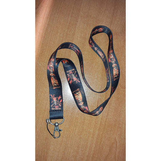 Best Classic Pirates of the Caribbean Jack Sparrow Lanyard With Holder Clip