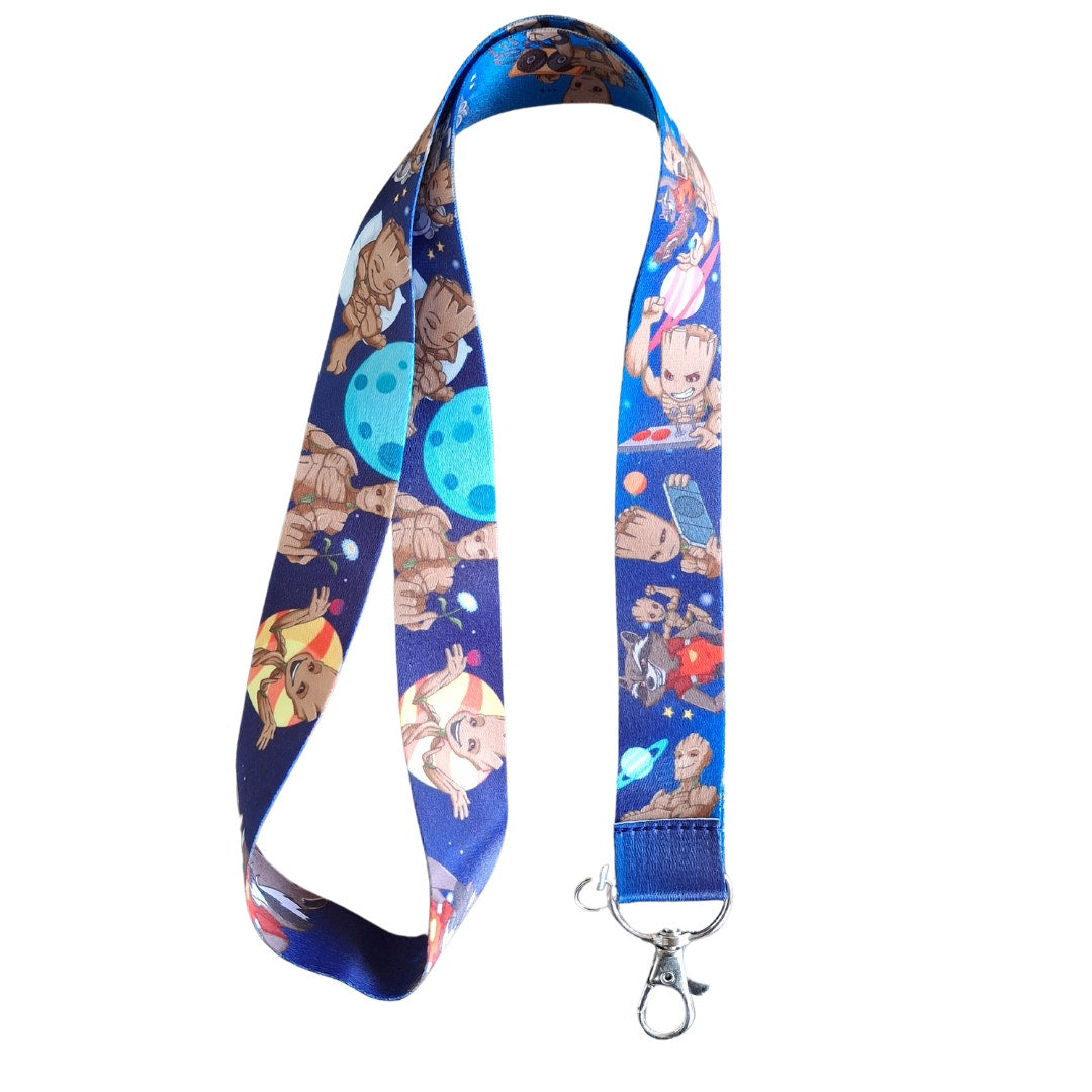 Marvel Universe Guardians of The Galaxy Groot Neck Strap Lanyard One Size Unisex