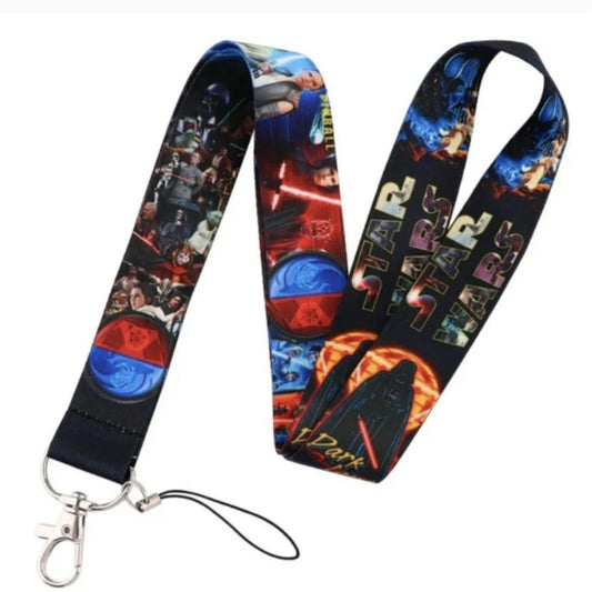 Top Movies All Time Star Wars classic characters Lanyard Fabric One Size Unisex