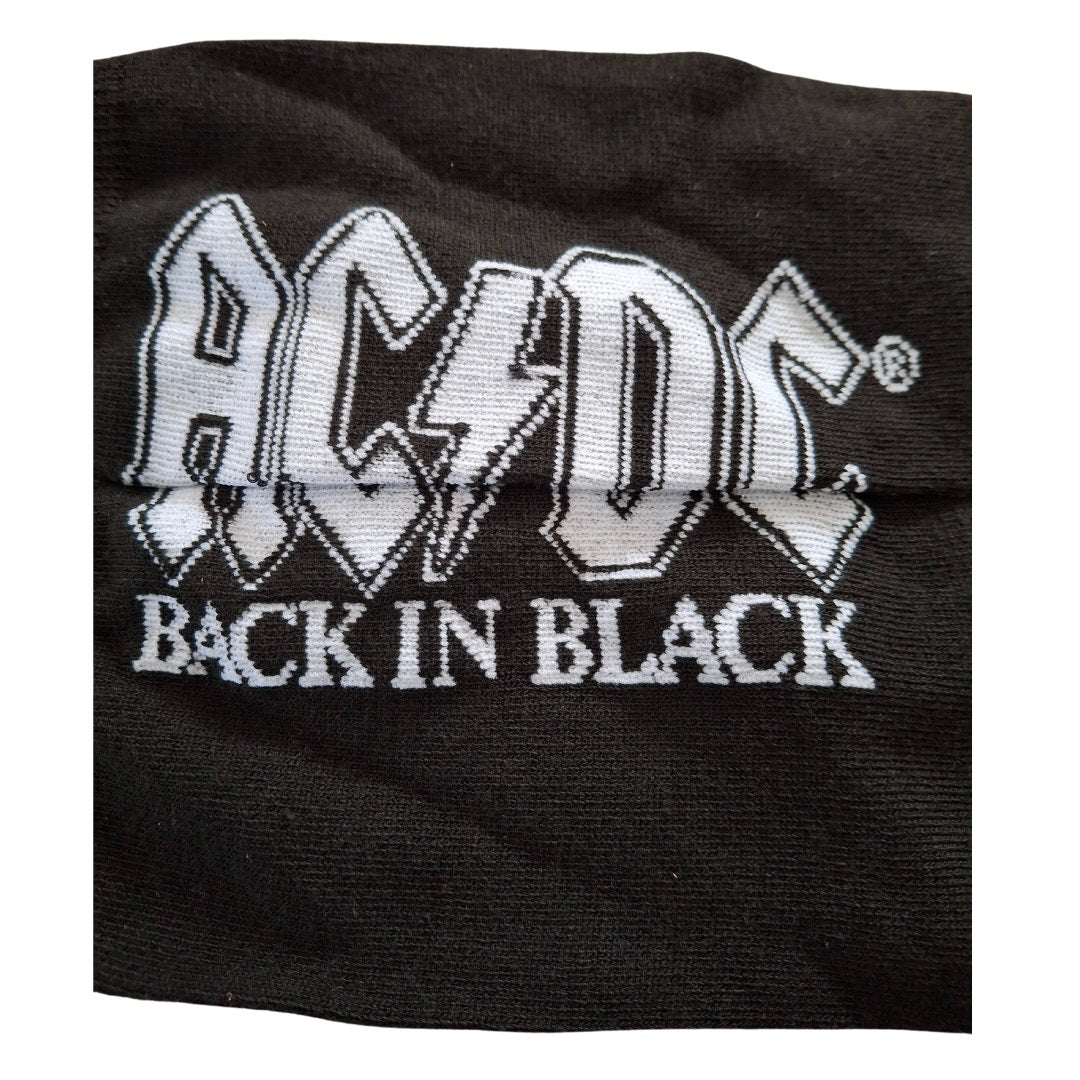 Best Classic Rockband ACDC Back in Black Size 6/5-11 (Fabric Socks Unisex)