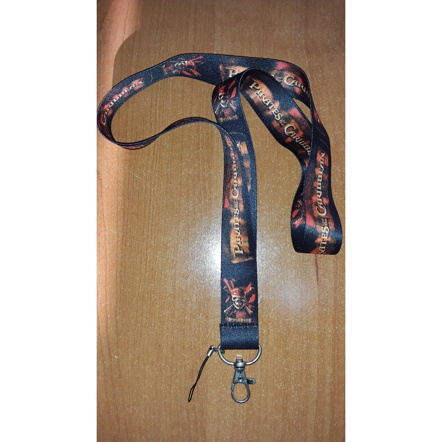 Best Classic Pirates of the Caribbean Jack Sparrow Lanyard With Holder Clip