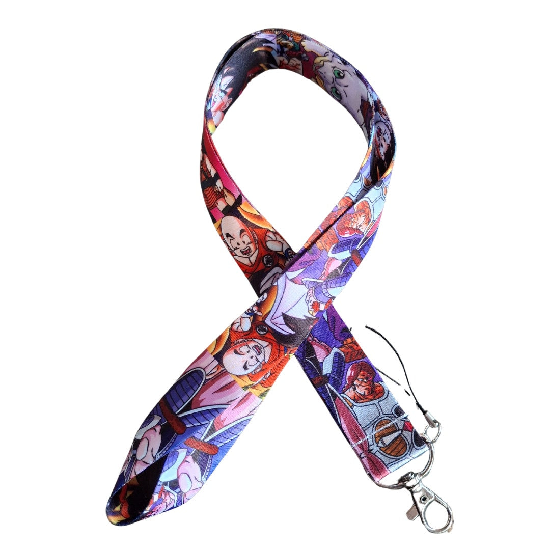 Japan Anime Dragonball Neck Strap Lanyard Purple Fabric One Size Unisex