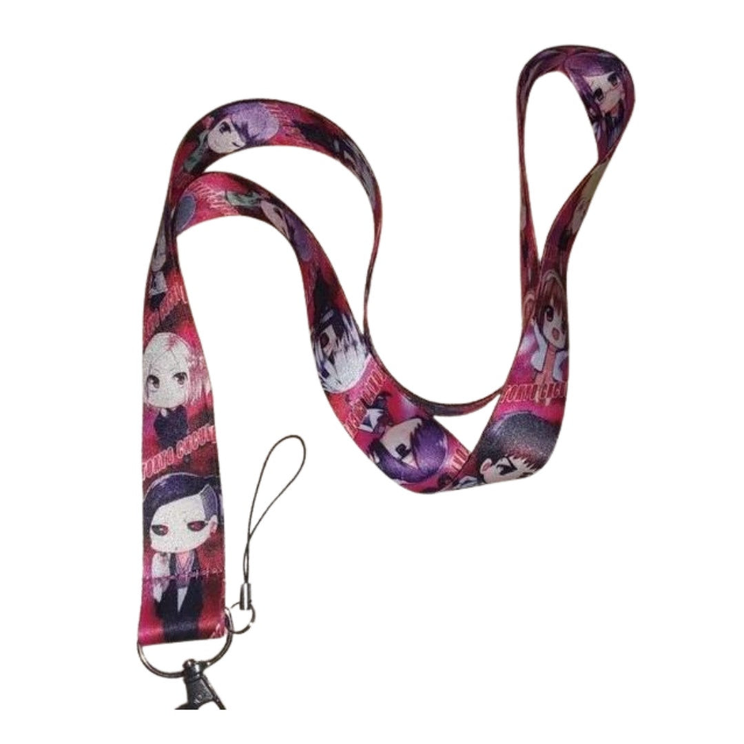 Best Japanese Anime Tokyo Ghoul Neck Fabric Pink Lanyard One Size Unisex