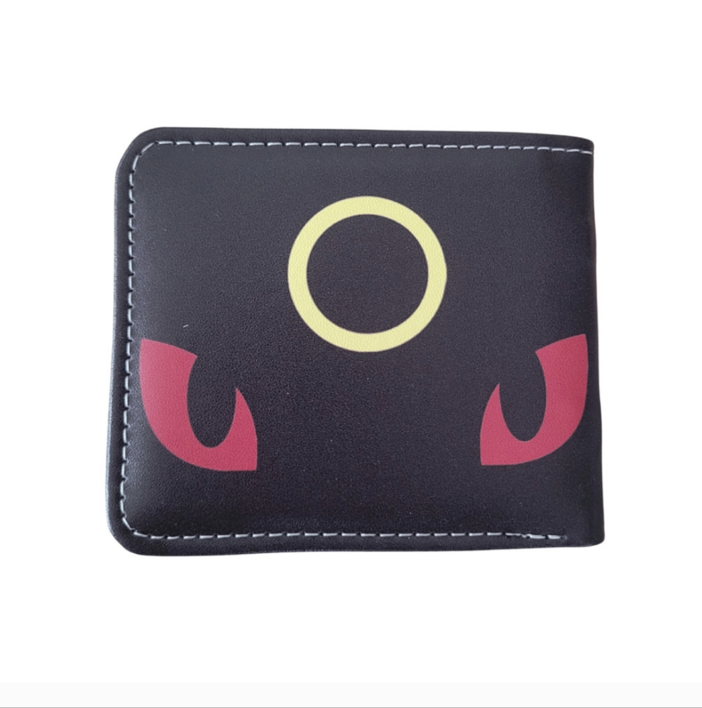 Best Nintendo Video Games Pokemon Umbreon One Size Leather Purse Black Wallet