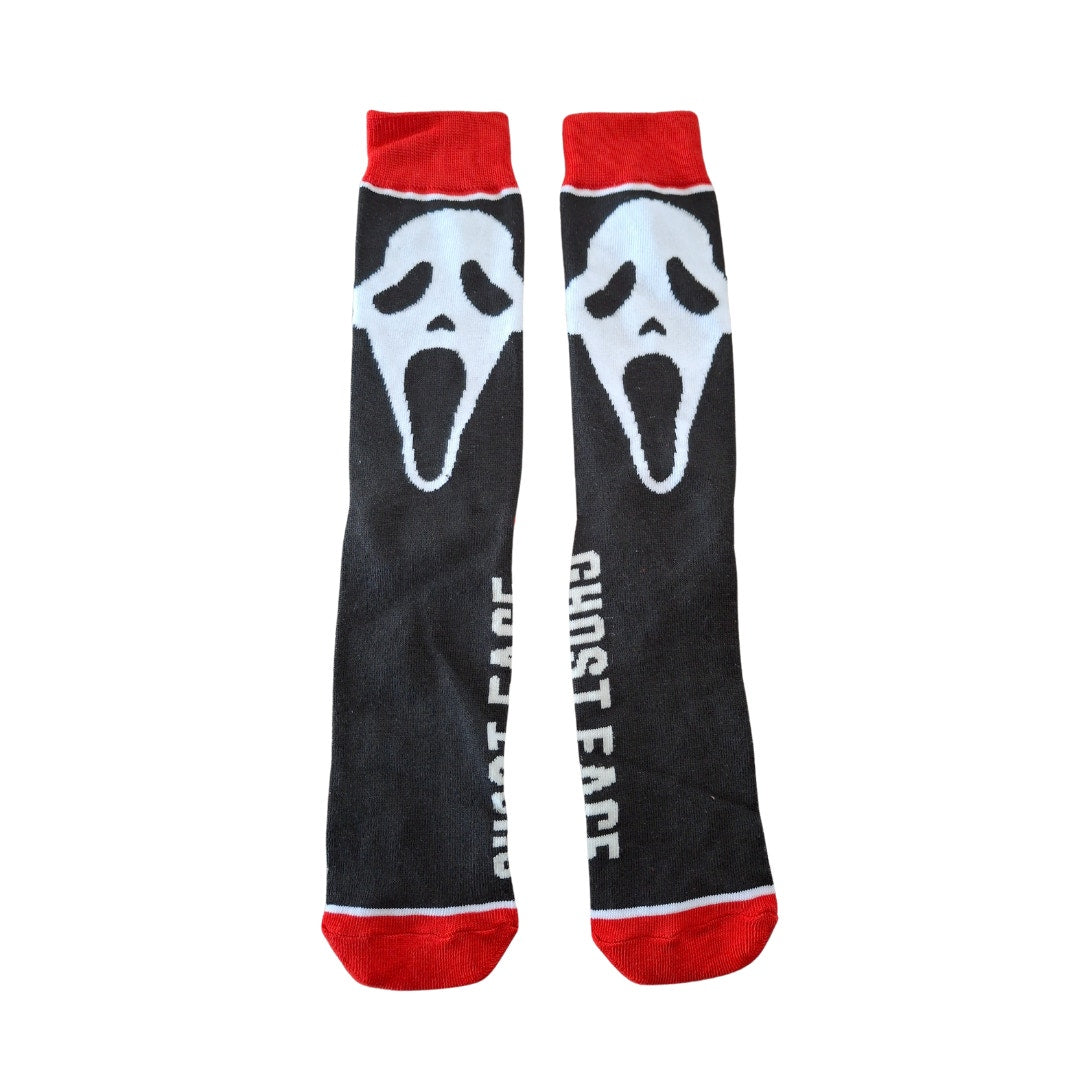 Popular Horror Movies Scream Ghost Face Size 6/5-11 (Fabric Sock Unisex)