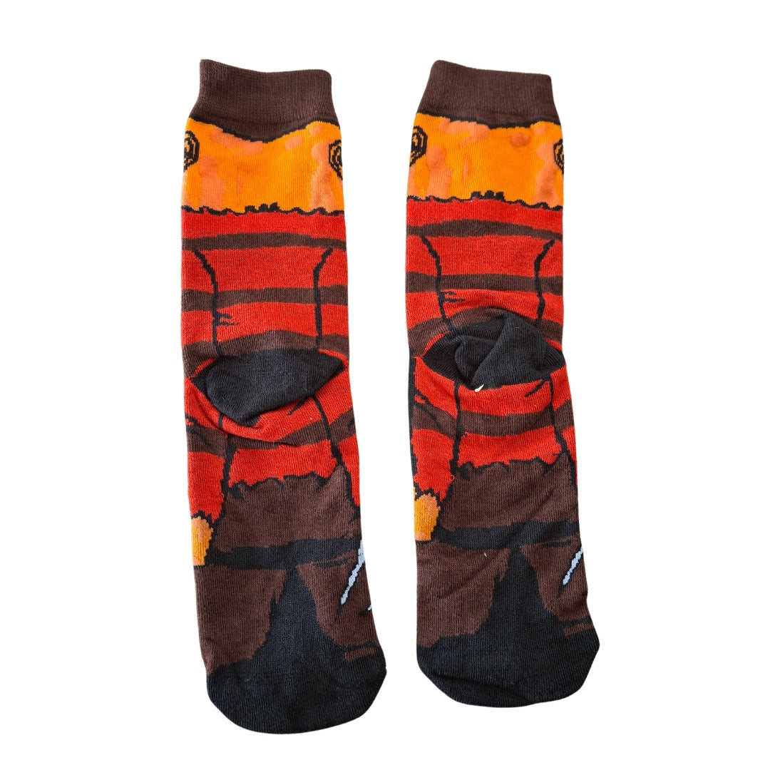 Popular Horror Movies Freddy Krueger Size 6/5-11 (Fabric Sock Unisex)