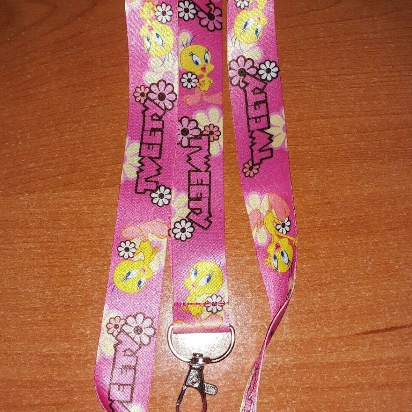 The Looney Tunes Tweety The Bird Pink Lanyard