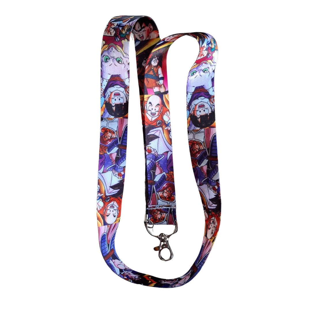 Japan Anime Dragonball Neck Strap Lanyard Purple Fabric One Size Unisex
