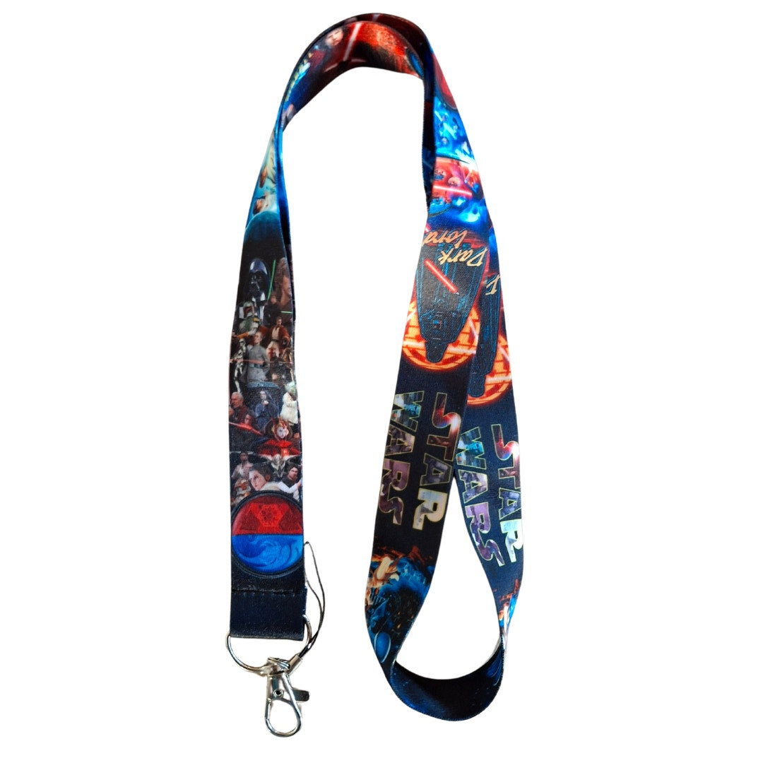 Top Movies All Time Star Wars classic characters Lanyard Fabric One Size Unisex