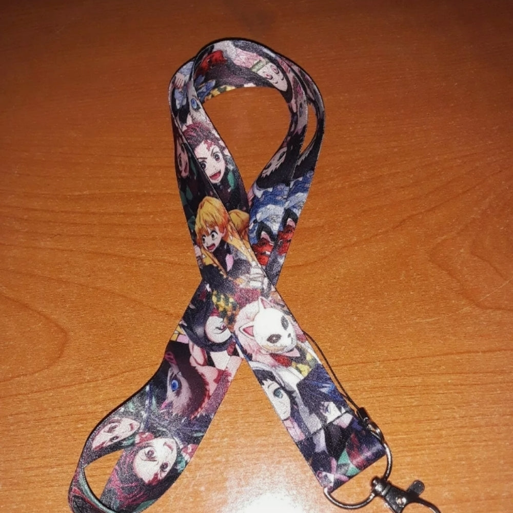 Anime Demon Slayer Kimetsu No Yaiba Lanyard A