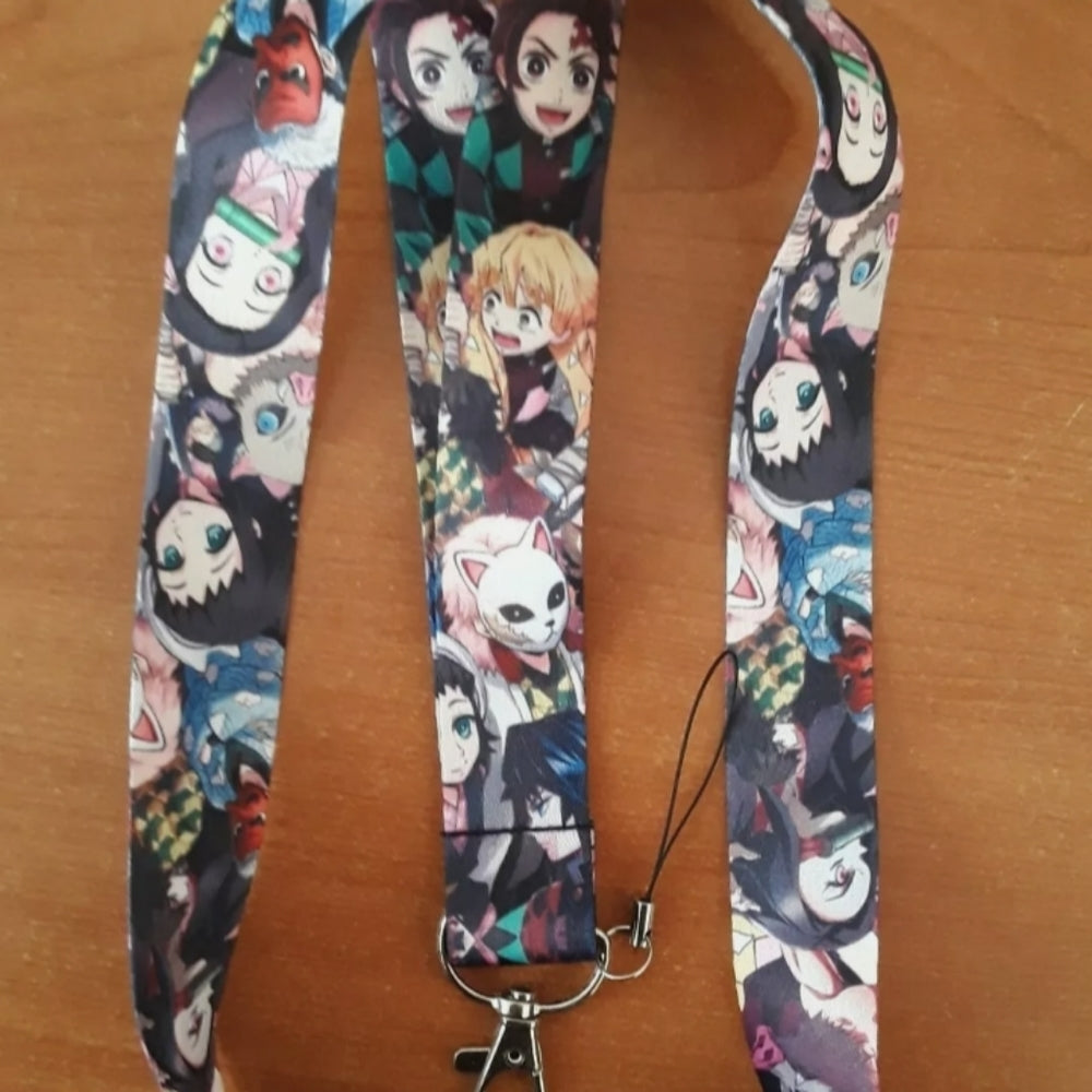 Anime Demon Slayer Kimetsu No Yaiba Lanyard A