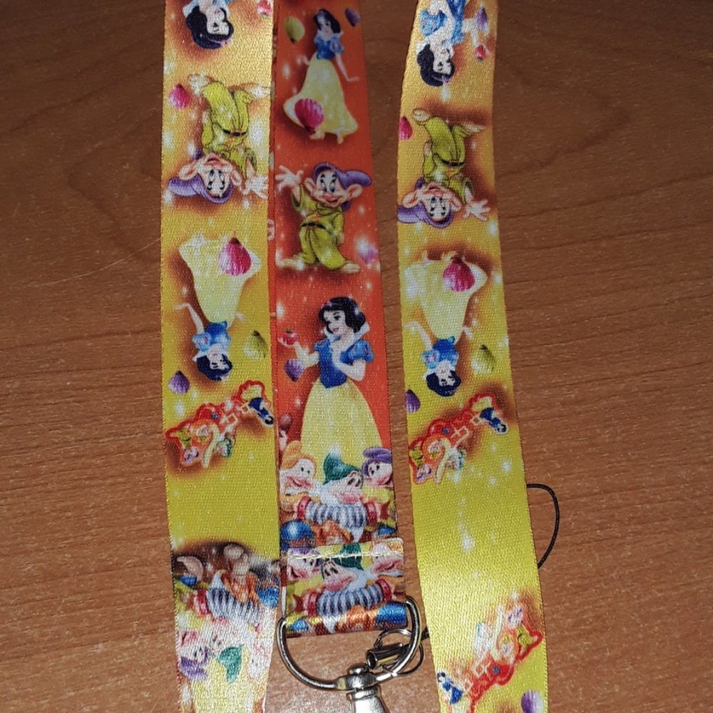 Walt Disney Princess Snow White Lanyard with Clip