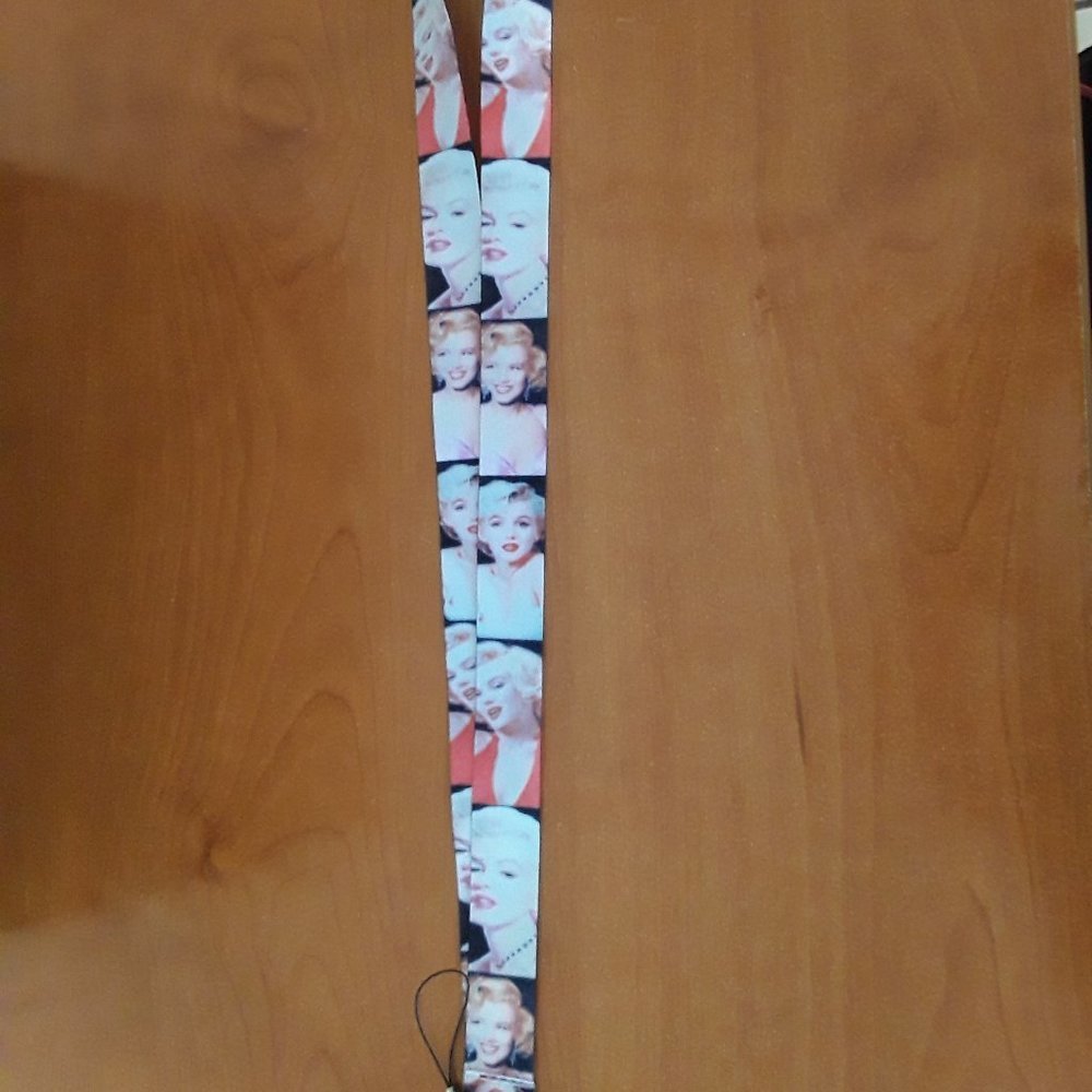 Classic Artist Marilyn Monroe Lanyard and Clip B