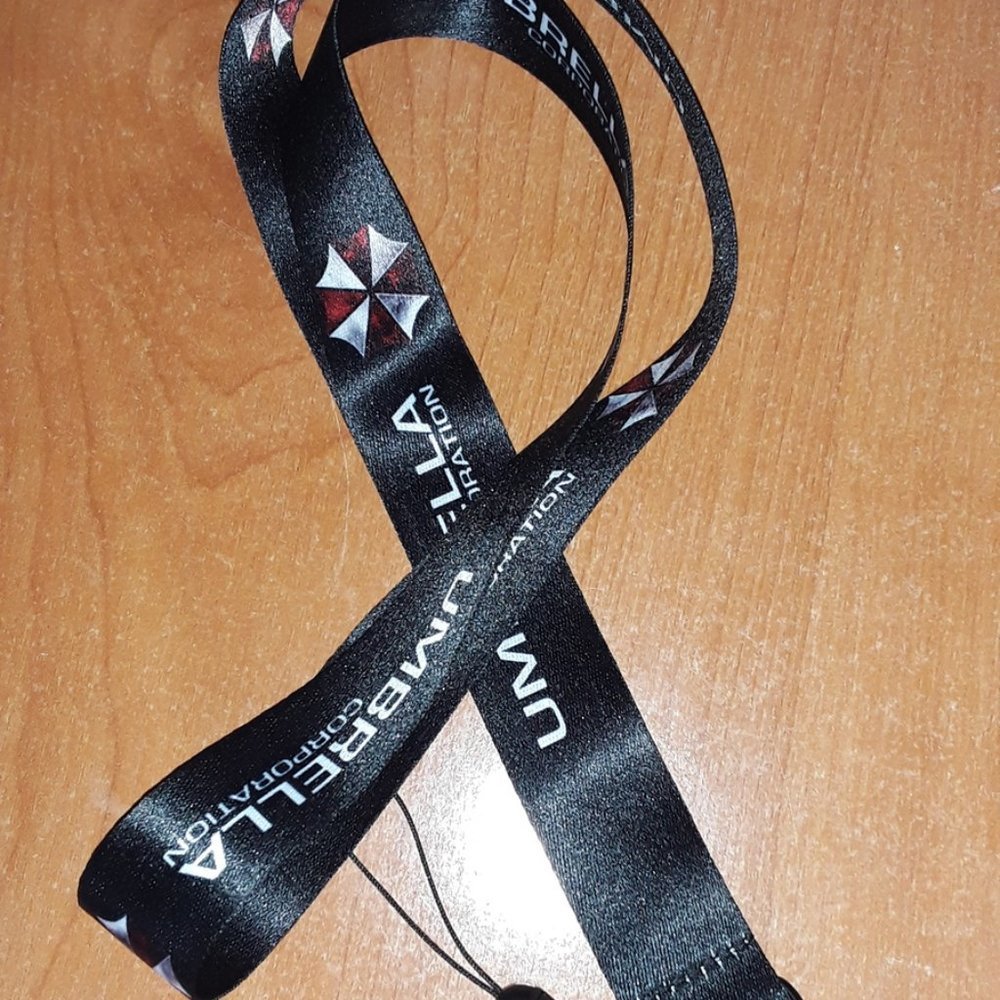 PS4 Game Resident Evil Umbrella Logo Lanyard