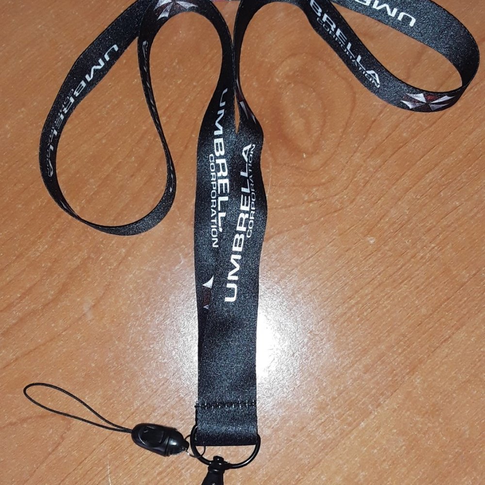 PS4 Game Resident Evil Umbrella Logo Lanyard