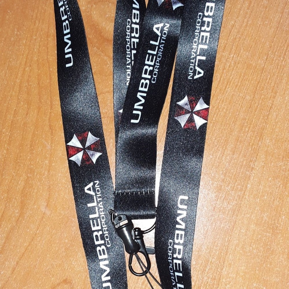 PS4 Game Resident Evil Umbrella Logo Lanyard