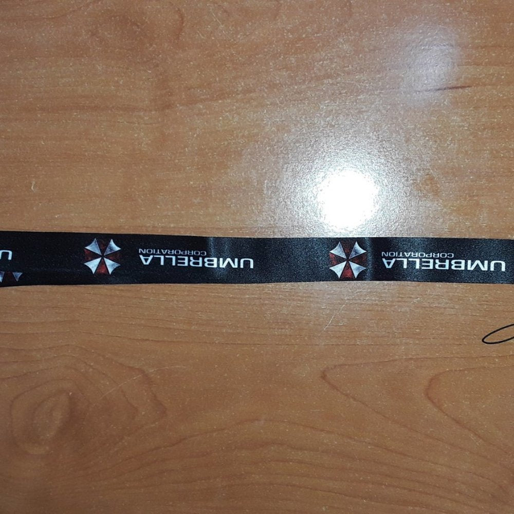 PS4 Game Resident Evil Umbrella Logo Lanyard