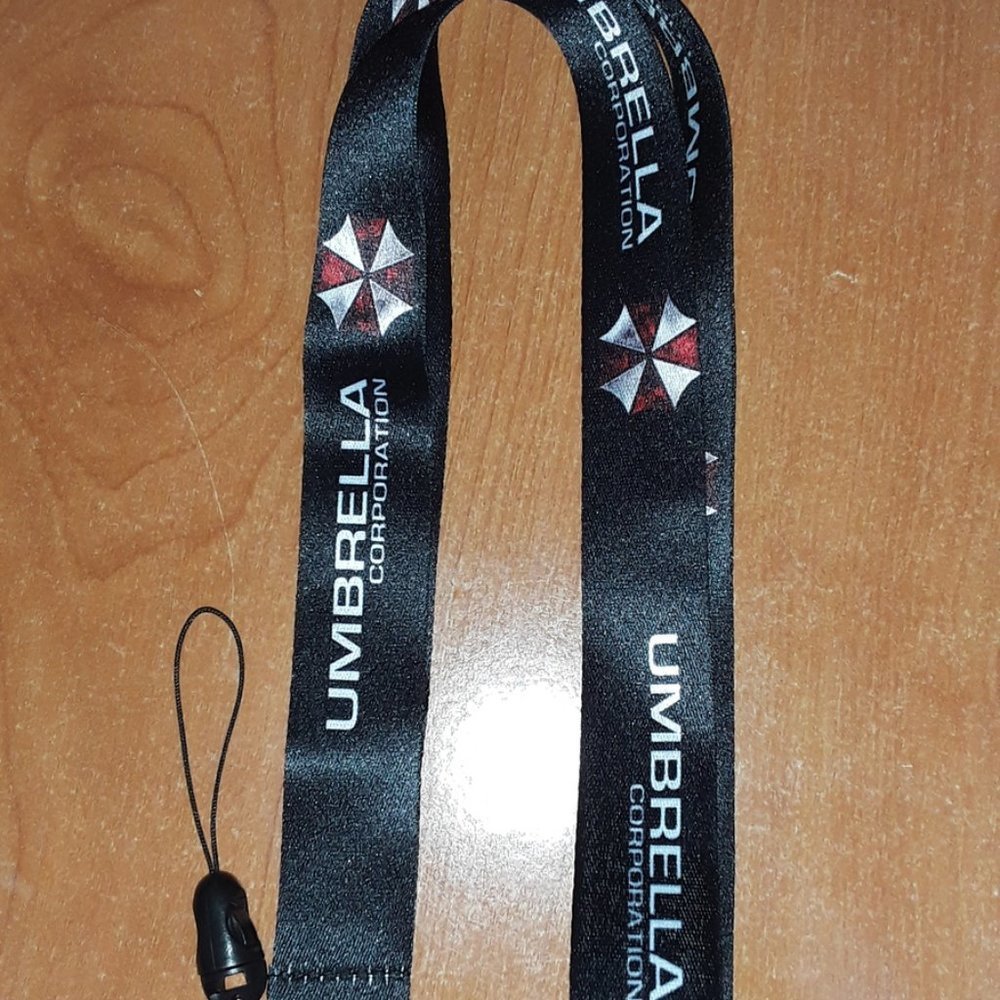 PS4 Game Resident Evil Umbrella Logo Lanyard