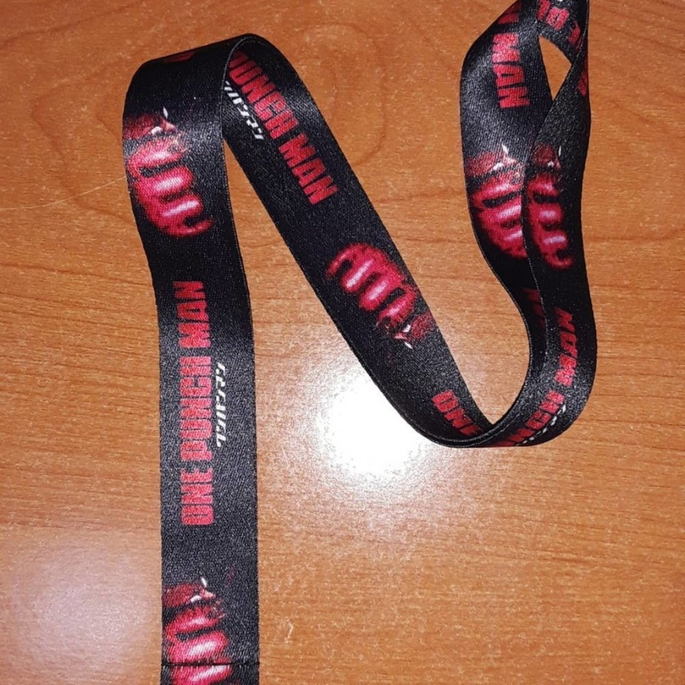 Amazing New One Punch Man Manga Black Lanyard