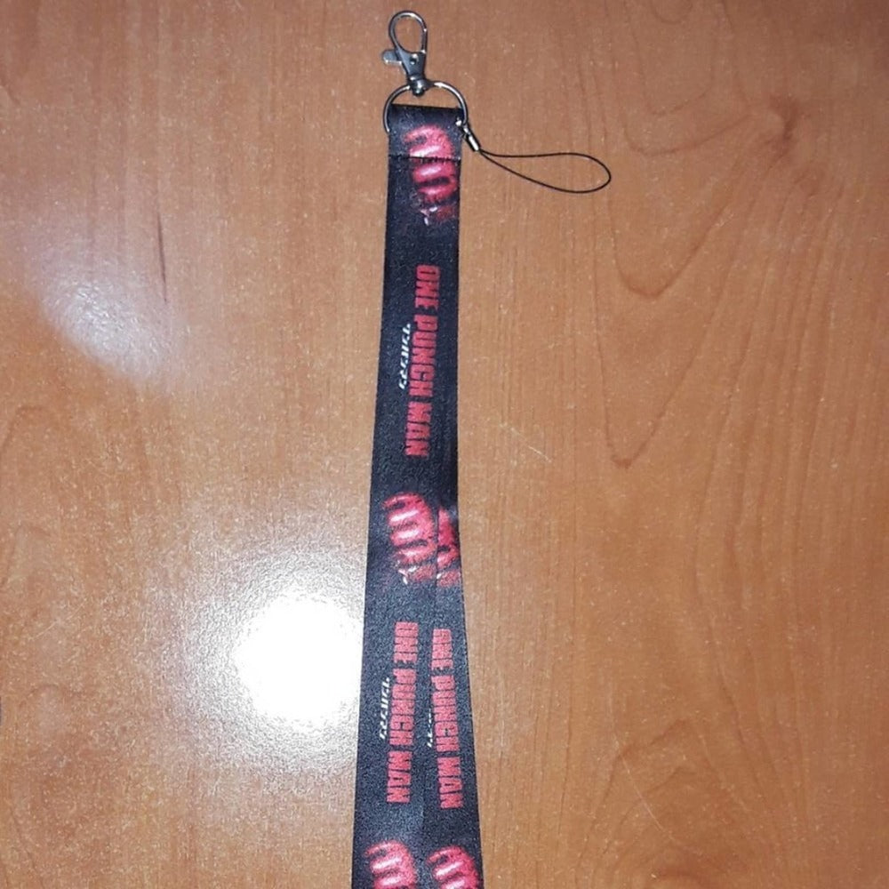 Amazing New One Punch Man Manga Black Lanyard