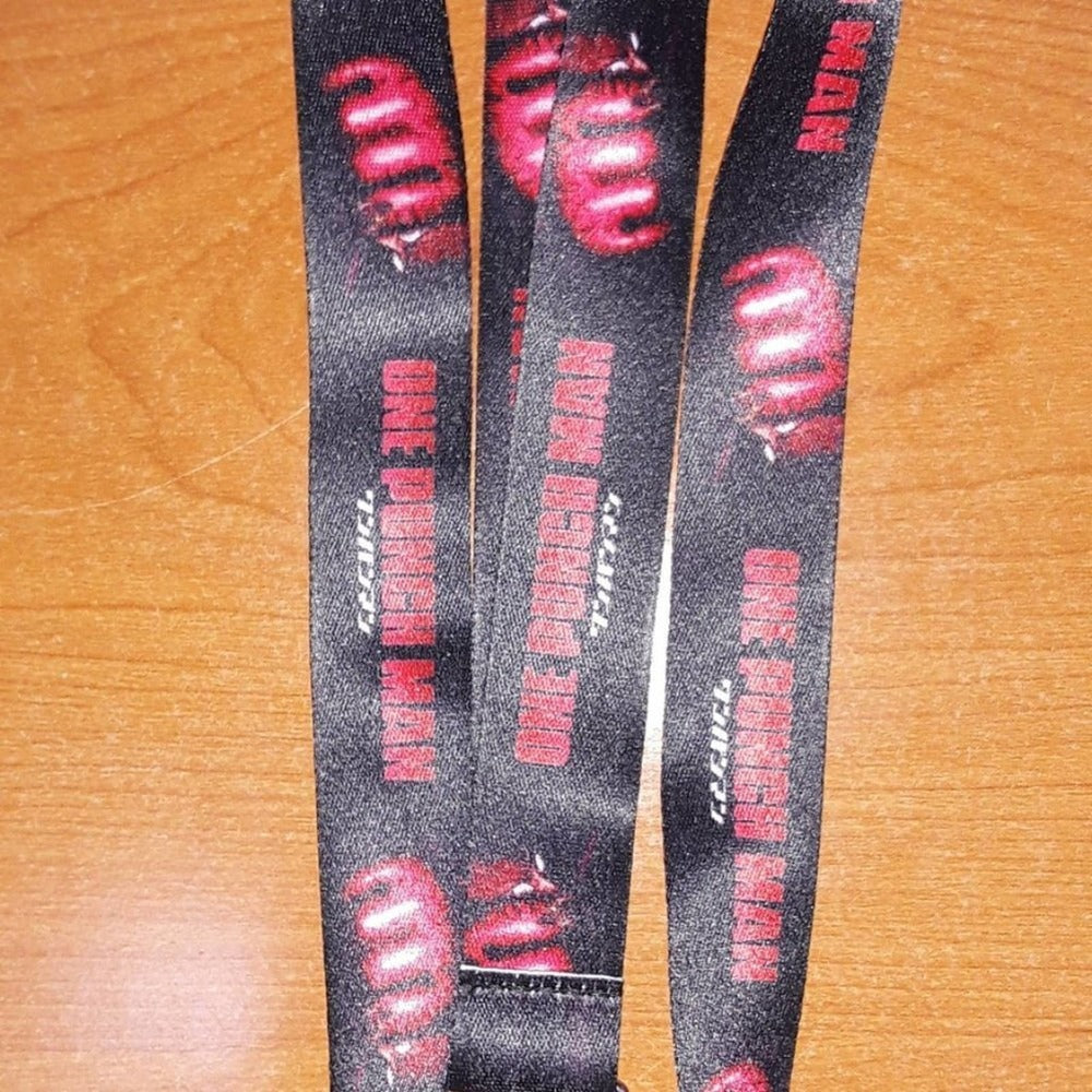 Amazing New One Punch Man Manga Black Lanyard