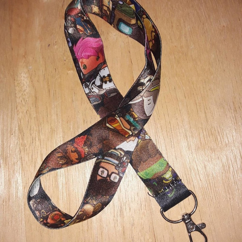 T6. Blizzard Entertainment Video Games Overwatch One Size Lanyard with Clip
