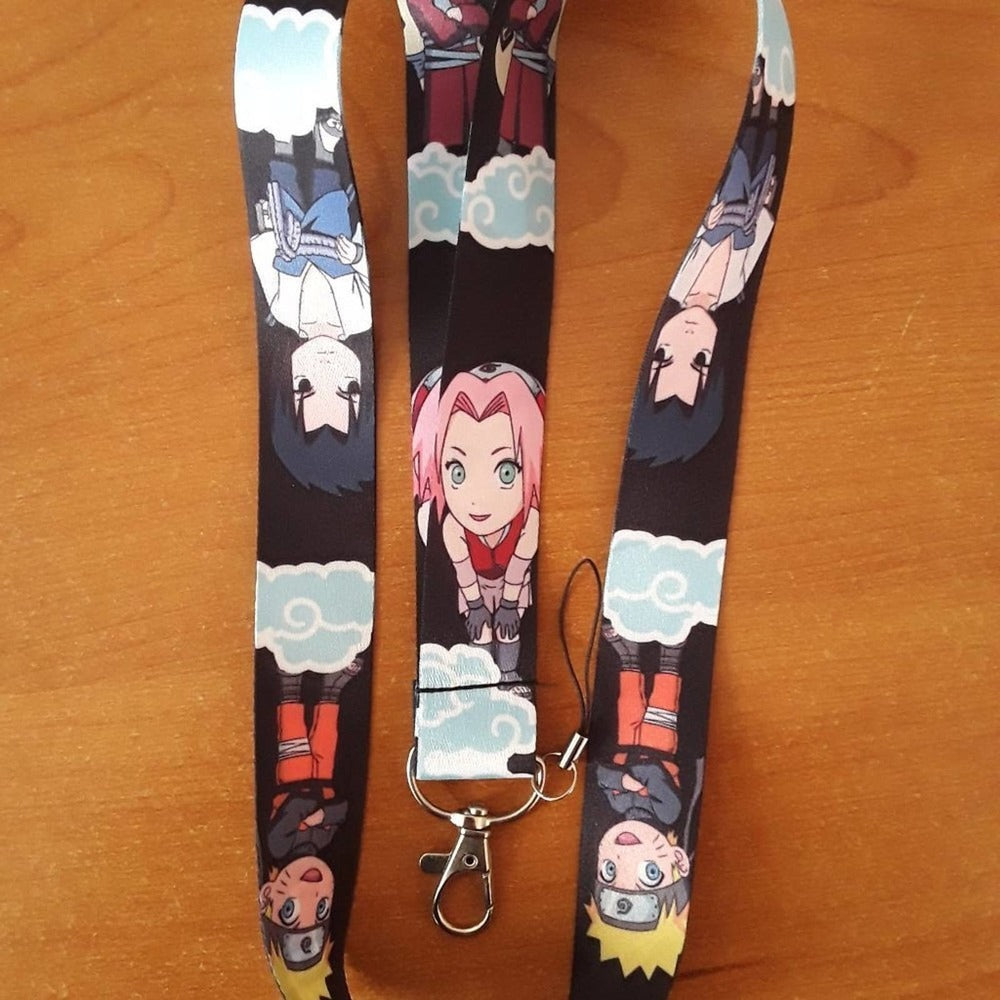 Best Japanese Anime Naruto Characters Lanyard C