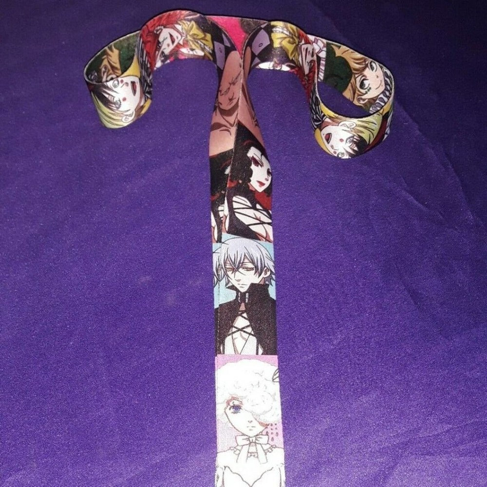 S6. Best Japanese Anime Yuri ON ICE One Size Multicolor Lanyard with Clip