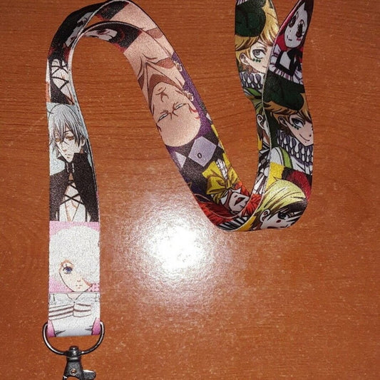 S6. Best Japanese Anime Yuri ON ICE One Size Multicolor Lanyard with Clip